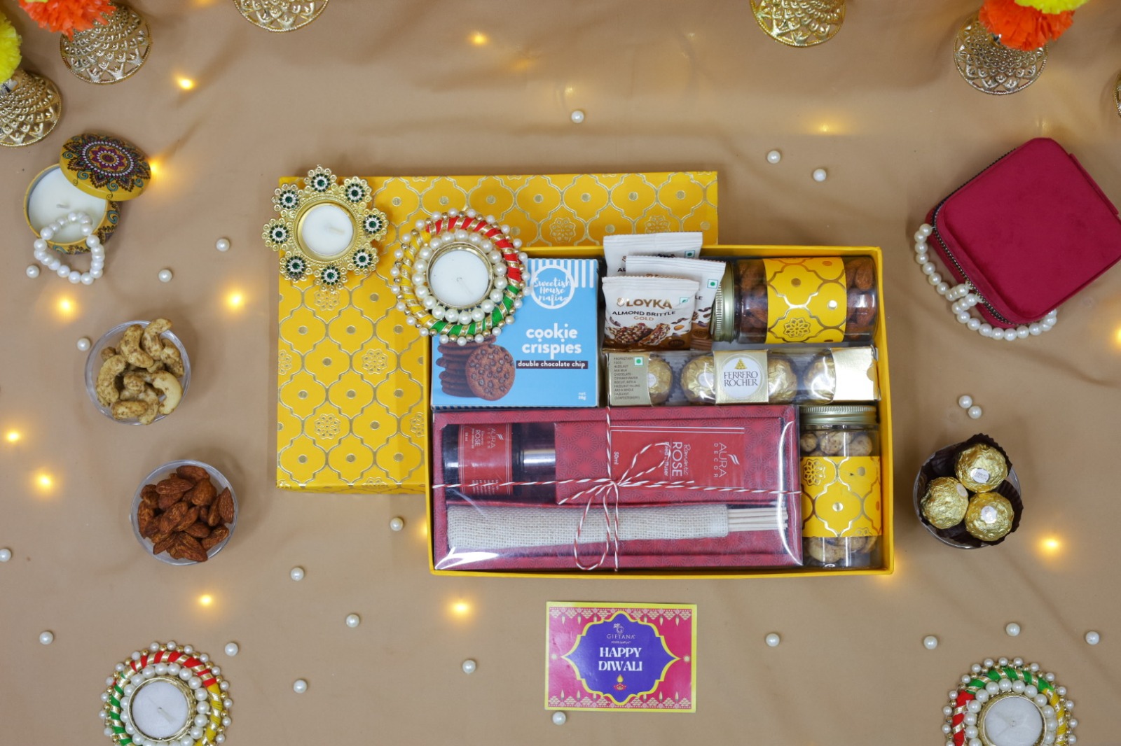Giftana’s Diwali Tranquil Aromas & Gourmet Indulgence Giftana’s Diwali Tranquil Aromas & Gourmet Indulgence